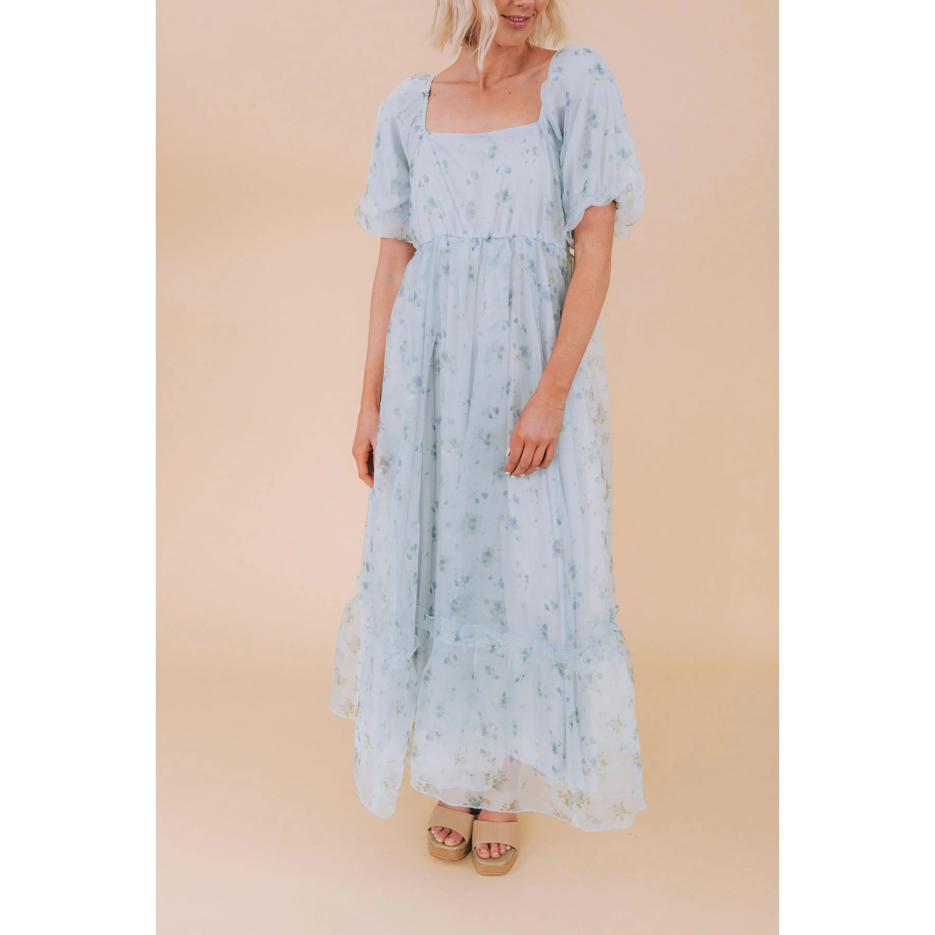 EXCLUSIVE - Dancing In Daylight Dress - Pink and Blue XS-6XL
