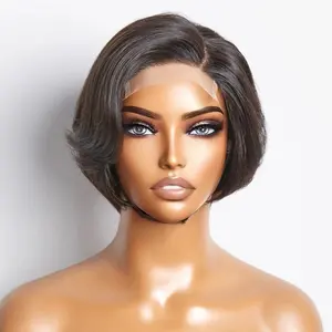 Natural Black Short Closure Bob