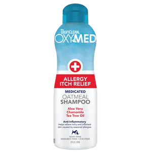 TropiClean OxyMed Allergy Itch Relief Pet Shampoo