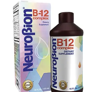 Neuro B12 Complex Dietary Supplement 16 oz - Supports Nervous System Function & Cognitive Development with Vitamin B12 for Adults - Healthcare Fitness Edible
