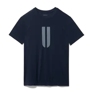NOBULL Men's U Tee in Night Navy