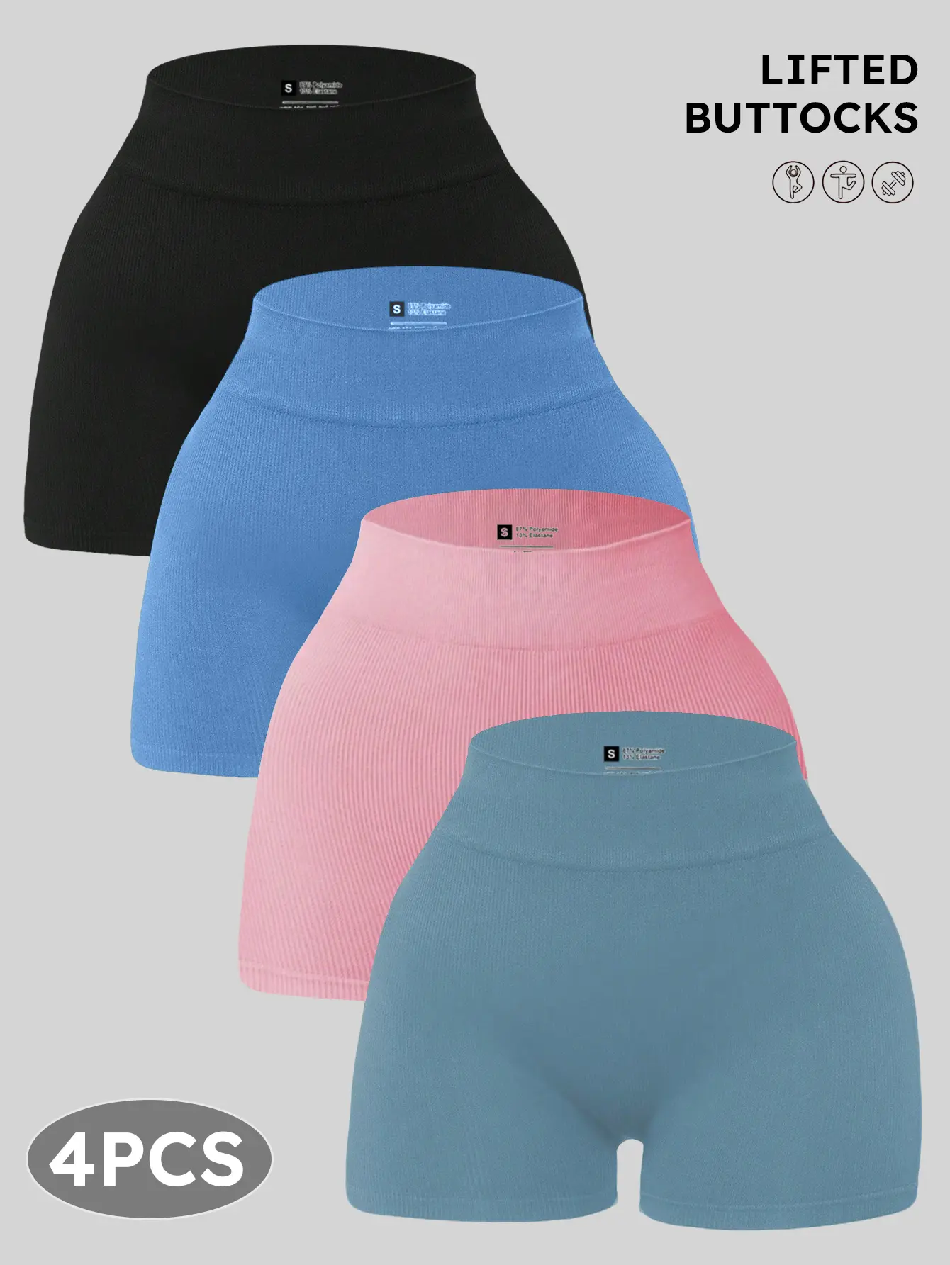 YMZFIT Women’s Lightweight Stretch Athletic Shorts - Breathable Women's Clothes for Yoga, Running, Gym Workout, Fitness Training, Daily Comfy Shorts, Daily Shorts, Gym Workout Shorts