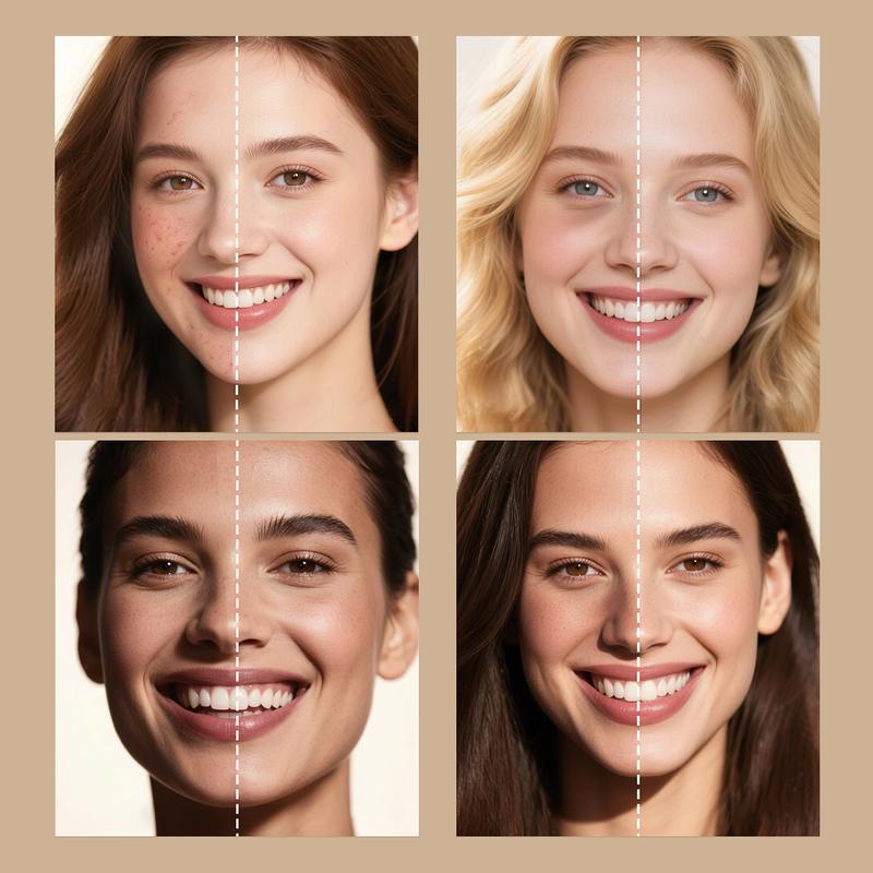 High-coverage waterproof snail BB cream - matte finish, long-lasting moisturizing and oil control, creates a natural makeup look, refreshing and non-greasy, perfect for makeup beginners, a great gift for Mother's Day, Christmas, and Valentine's Day.