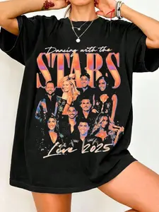Comfort Colors® Dancing With The Stars Live 2025 Graphic Tee, DWTS Fan Gift