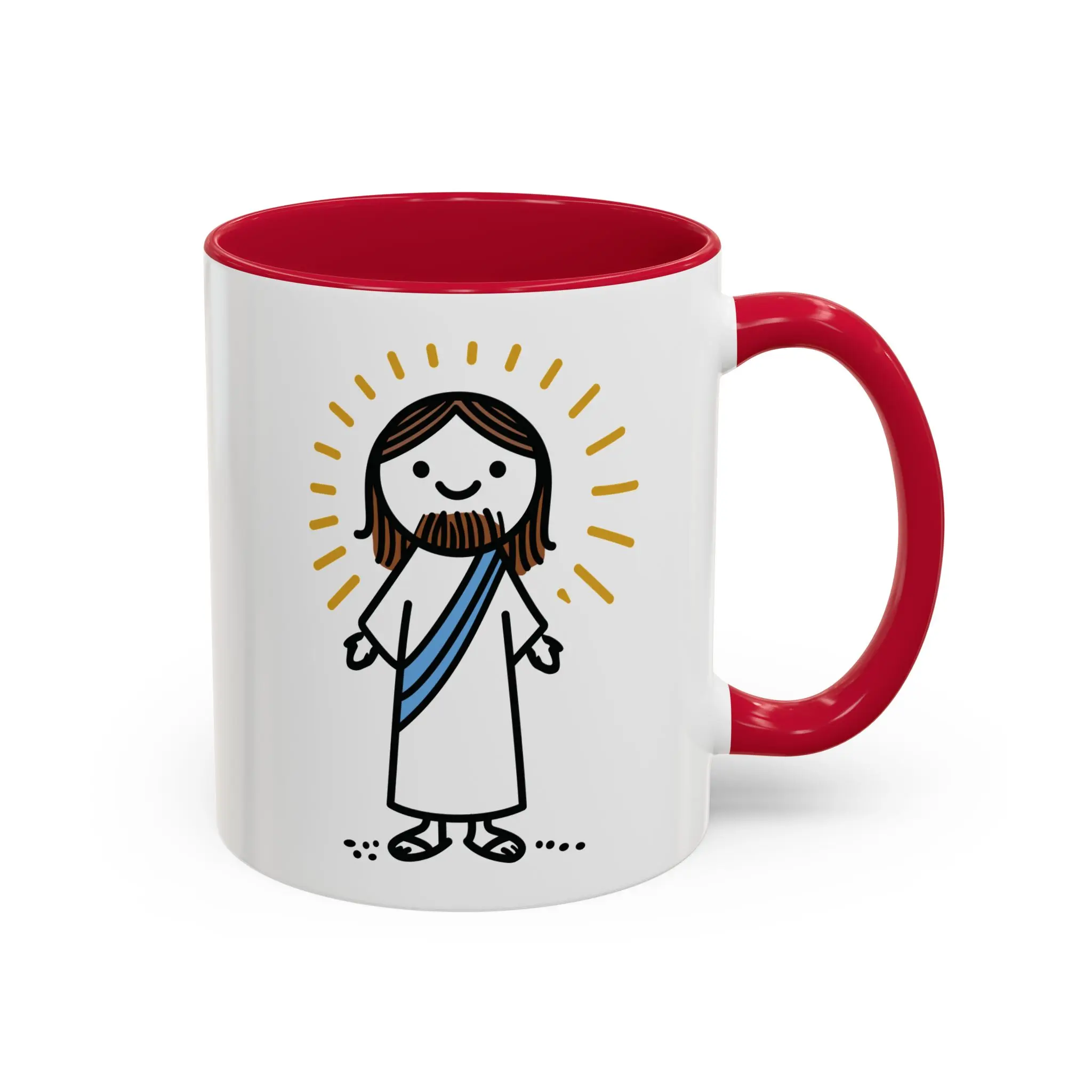 Jesus Colorful Mugs (11oz)