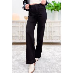 Speechless By Judy Blue - High Rise Straight Jeans