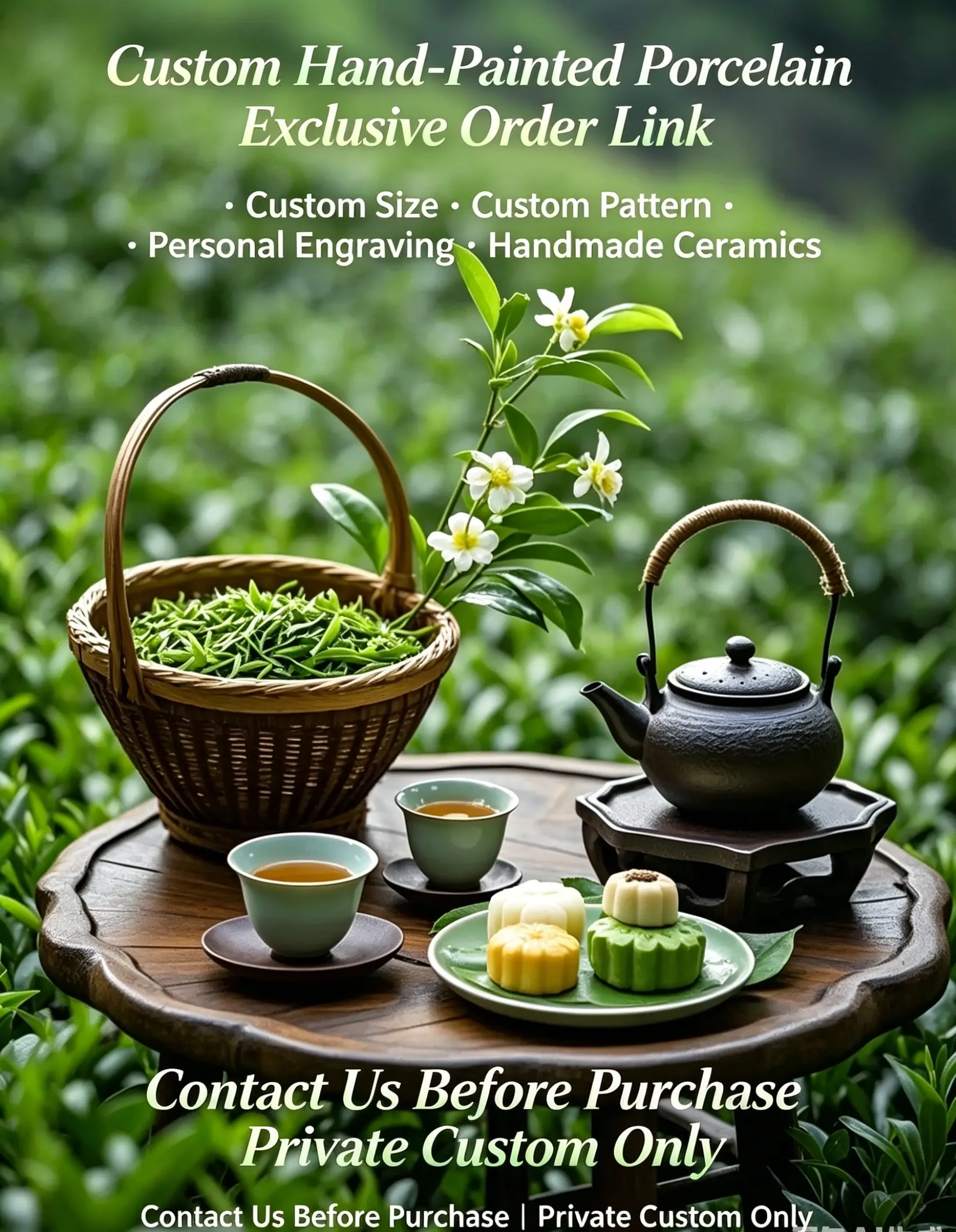 Custom Porcelain Private Custom Exclusive Link ,dinnerware,tea party set,tea sets