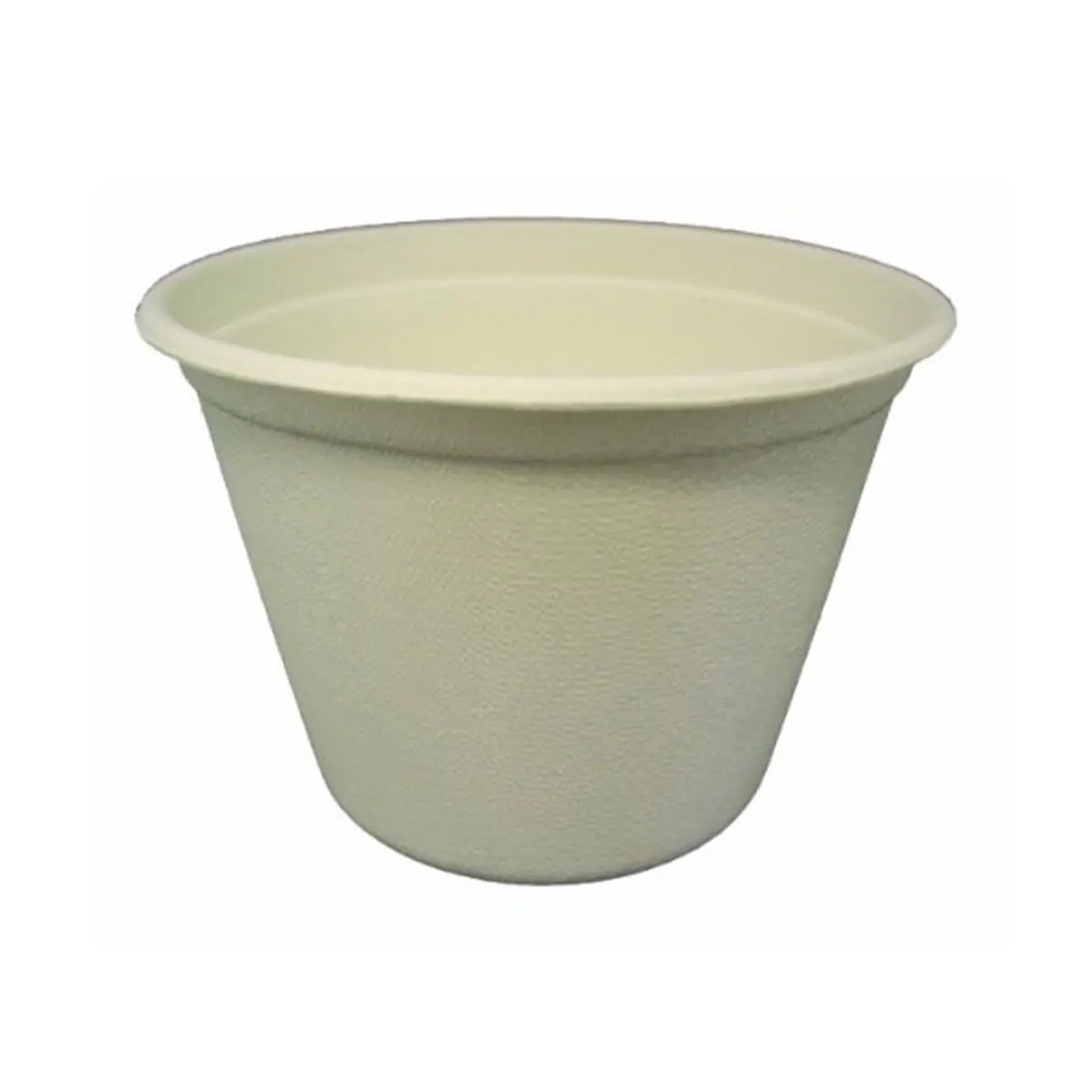 PacknWood 210GPU7 Eco-Friendly Disposable Souffle & Cup Set - 2 Oz. Sugarcane Souffle, 2 Oz. Portion, Freezer Safe, Pack of 2000