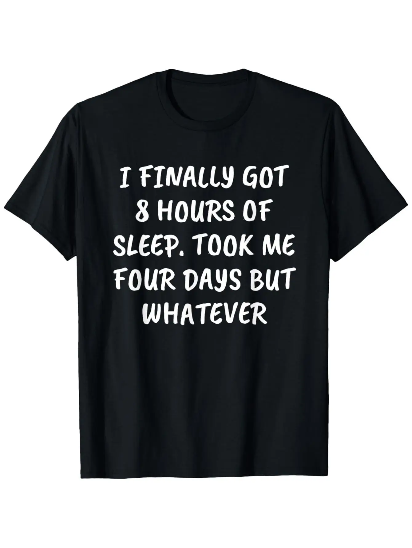 Funny Proverb Shirt Sarcastic Quotes Can't Sleep Insomnia T-Shirt for All Men and Women Outdoor Short Sleeve T-Shirt, 100% Cotton, s-5xl, breathable comfort, vintage vibe, for couples, office commute