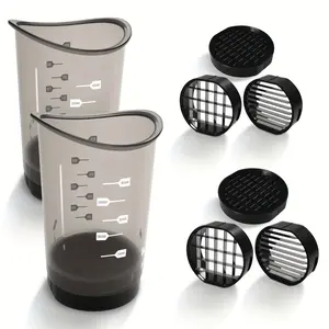 Manual Fruit and Egg Slicer, Kitchen Use, Strawberry Slicing and Salad Chopping, Multi-Function Design, 3 Replaceable Parts, Easy Clean, Fruit Vegetable Slicer