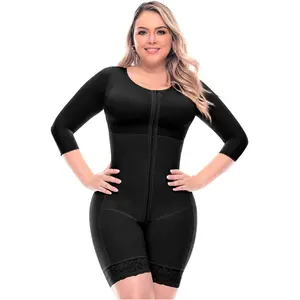Uplady Fajas Colombianas Full Body Guitara Faja Model 6189-6235 Curvy Fit High Compression Butt Lifting Shapewear for Comfort Support Plain Design