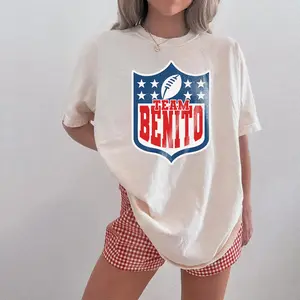 Team Benito Football Logo Tshirt Sweatshirt Hoodie, Team 2026 Gift for Fan, 90s Style Women swears Top, TikTok Shop