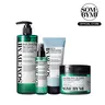 Body Exfoliating Solution Set - Korean Skincare - 4-Step Acne & Hyperpigmentation System - Salicylic Acid & Niacinamide - Smooth Skin Texture Care