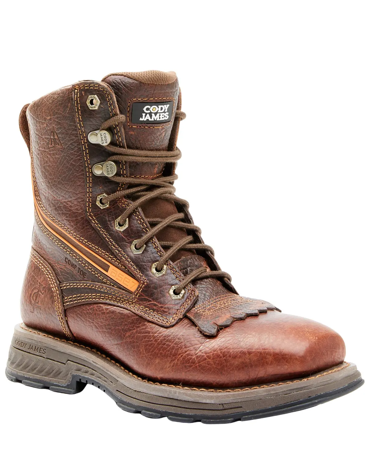 Cody James Men's Men'S 8" Ase7 Disruptor Work Boot Nano Composite Toe - Bcjc0spw133