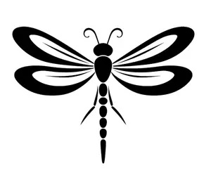 dragonfly insect bug home decor car truck  decal sticker 5"