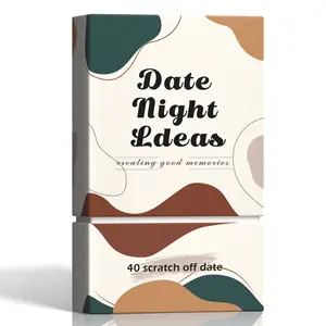 Date Night Idea Cards（40 Date Ideas）Couples Date Scratch Cards, Gifts, fantasy box, For Him, Games, Valentine's Day