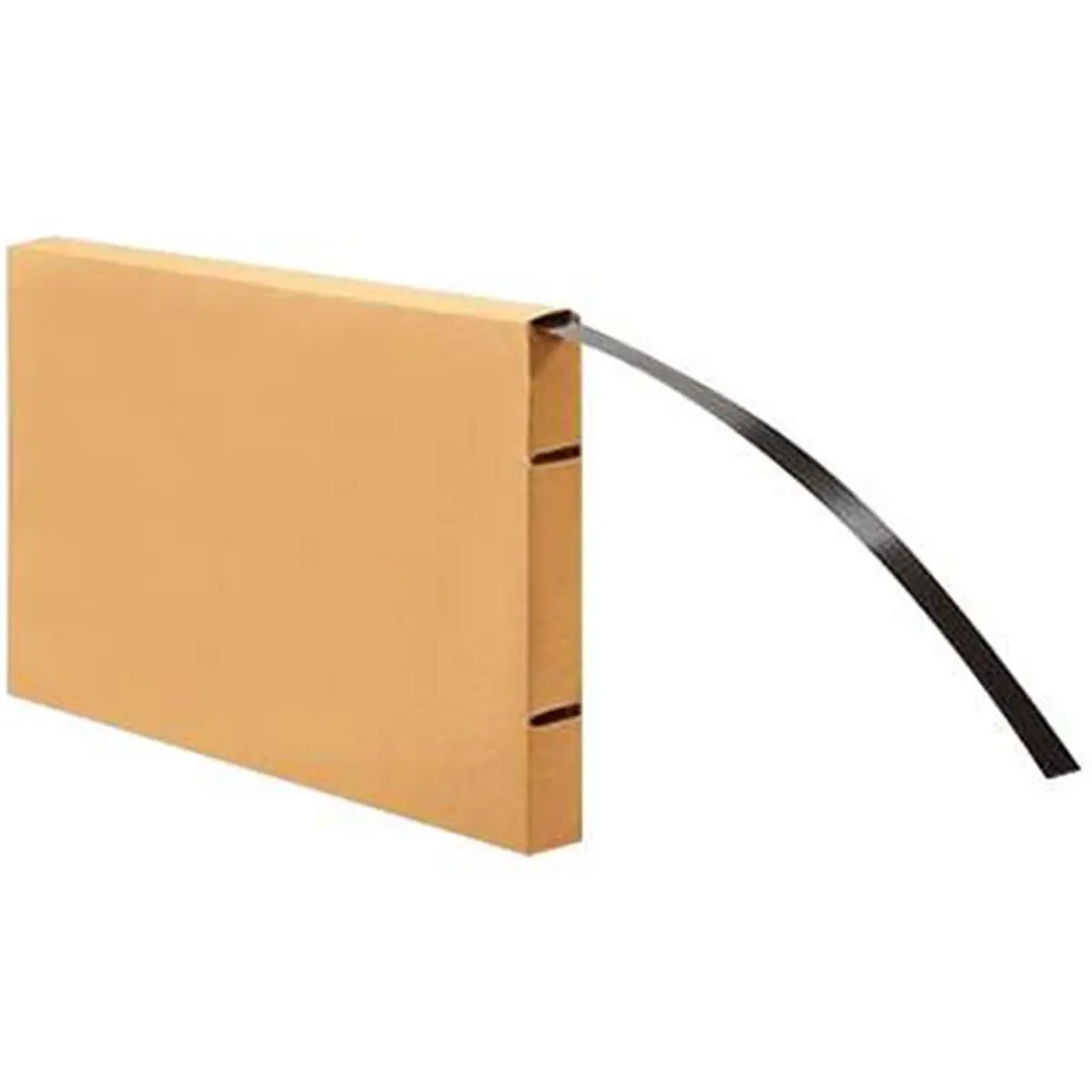 212 MAIN Regular Duty Steel Strapping, .020 Gauge Steel, 0.625 in. x 300 ft. Lightweight Coil with Dispenser Box