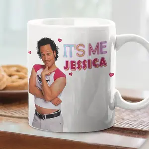 It's Me Jessica Funny Coffee Mug, The Hot Chick Meme, 11oz Ceramic Mug