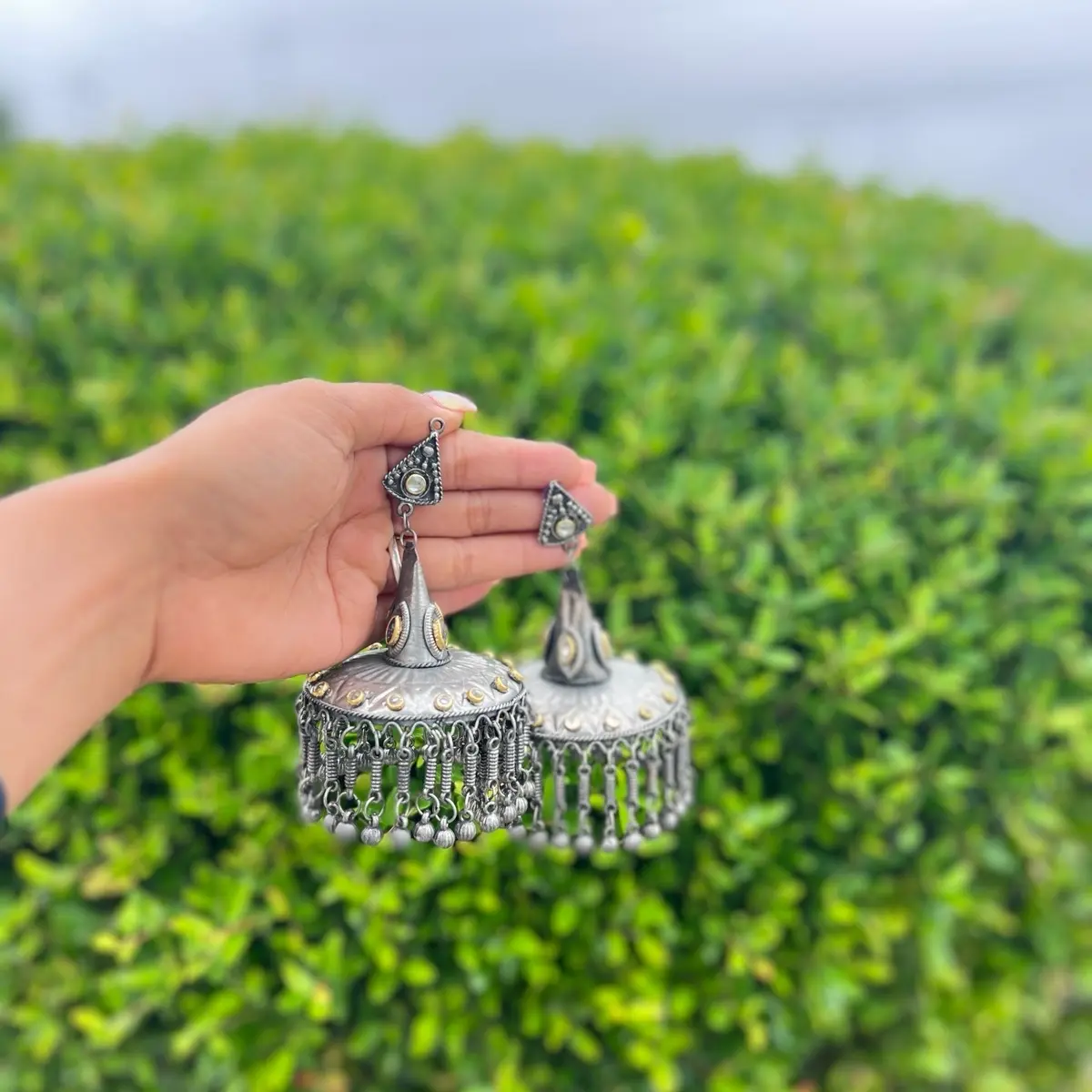 Oversized light weight jhumke Oversized light weight jhumke