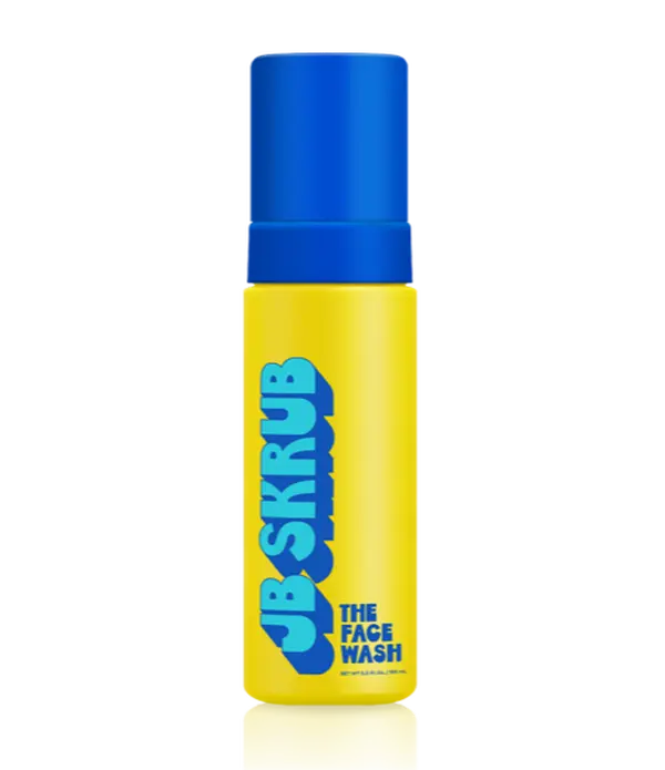 JB SKRUB The Face Wash for Teens - Gentle Foaming Cleanser with Succinic Acid & Niacinamide for Breakouts