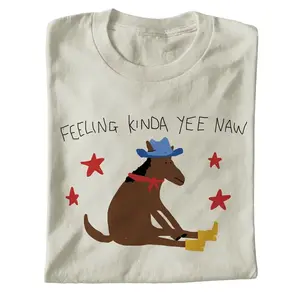 feeling kinda yee naw - unisex t shirt, cowboy meme, horse t shirt, rodeo meme, cowboy shirt