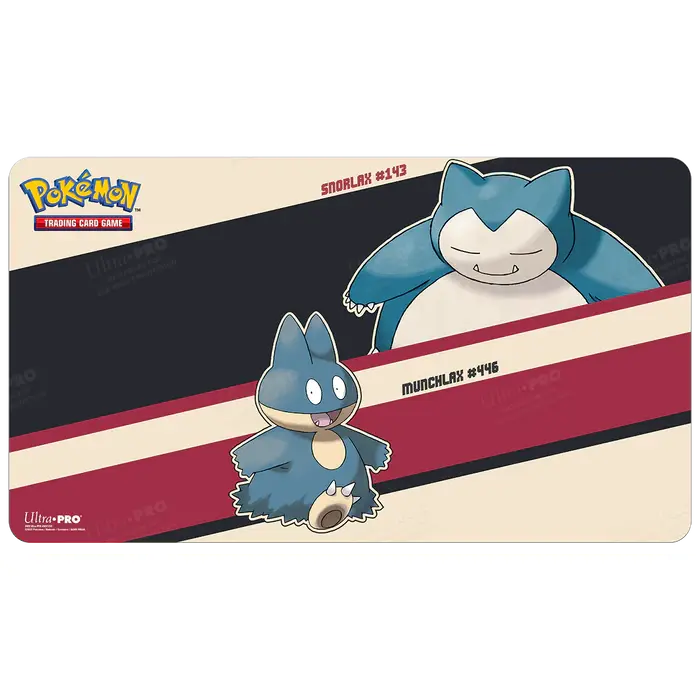 Ultra Pro Pokémon Playmat - Snorlax & Munchlax (No Box)