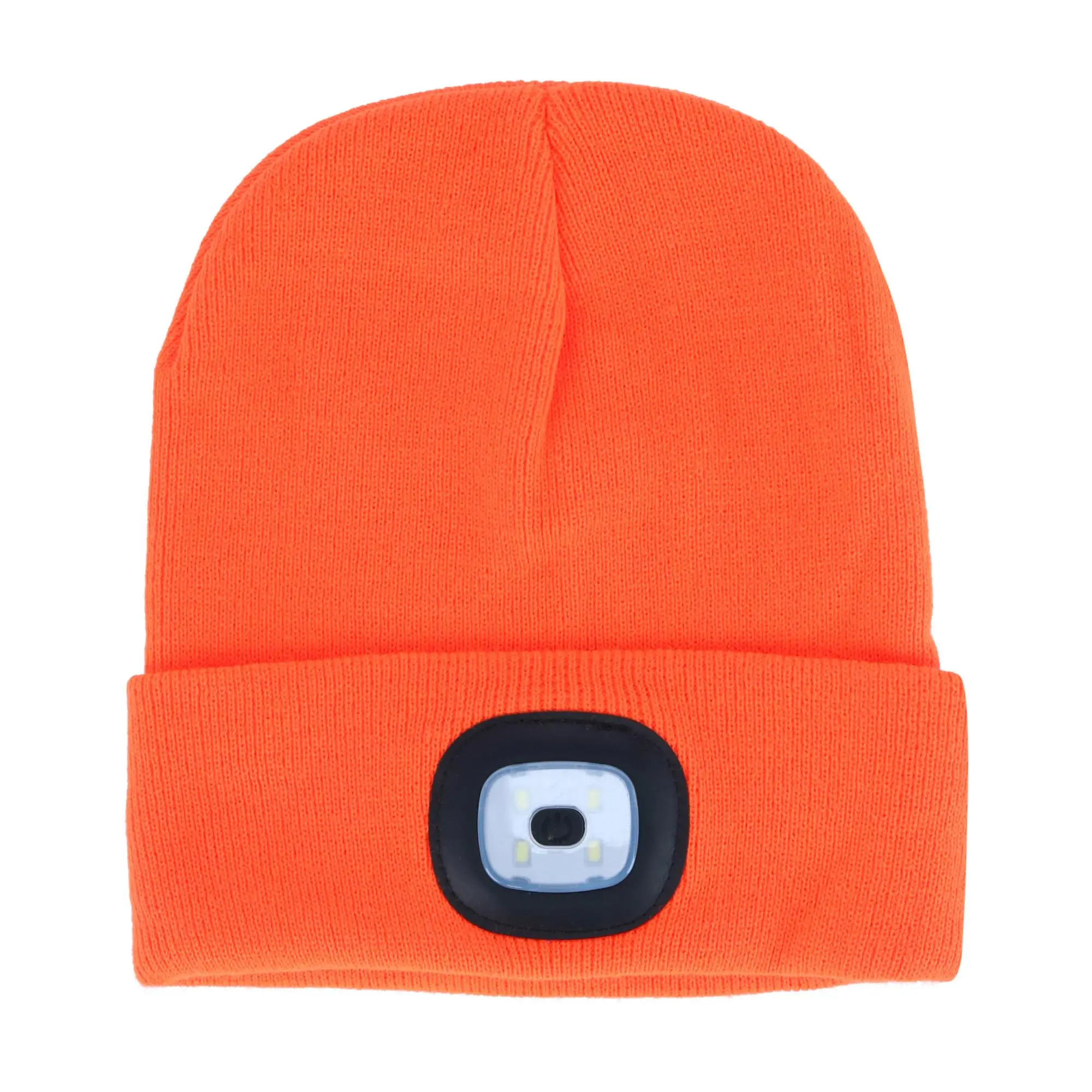 CTM Adult LED Headlight Winter Beanie Hat, Beanies, Led Light, Outdoor Gear, Classic Cuff