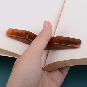 Elegant Resin Thumb Book Support Shelf, Adds Elegance to Home Library, Perfect for Book Lovers, Durable and Stylish Bookshelf Accessory, Book Stand