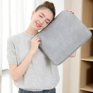 Double-Sided Electric Heated Blanket with Timer, Four Temperature Settings, Foot & Back Heating Pad, Non-Slip, Durable, Home Office Use, Multifunctional Blanket