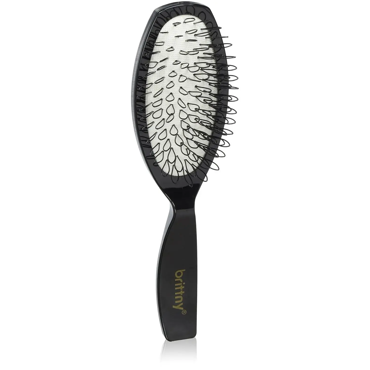 BRITTNY Wig & Cushion Brush Combo, 2-Piece Professional Haircare Tools for Salon Dry Hair Styling, Model SB-BR52032, Detangle, Hair Brushes & Combs, Textured, Wavy Hair Styling