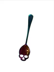 LIMITED EDITION Rainbow SKELETON Spoon Nut Butter Cutlery Tableware