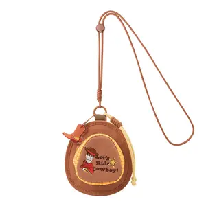 Disney Woody Toy Story 5 Mini Wallet – Portable Coin Purse for Pocket or Crossbody Wear, Smooth Zipper Cash Holder with Cowboy Print, Cute Gift for Boys & Girls Functionality