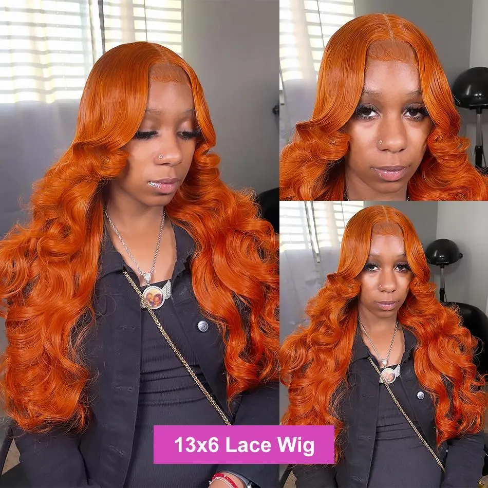 13x6 lace Wig Ginger
