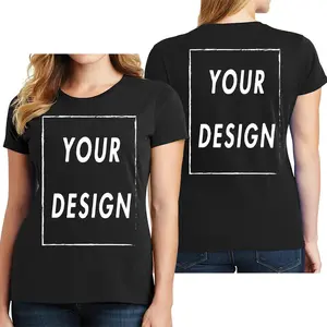 SneekyDealz  Add Your Own Design in Front and Back, Print and Text, High-quality Custom T-shirt for Men & Women