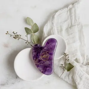 Gaia Amethyst Facial Gua Sha Massage Tool
