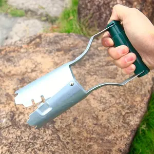 Stainless Steel Seedling Planting Tool, Handheld Seedling Planting Tool, Heavy Duty Durable Plastic & Metal Construction, Upgrade Gardening Tools