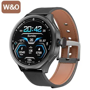W&O 2026 Fashion Smart Watch, 1.73'' AMOLED Large Screen 3GB+32GB Smartwatch for Men Women with Rotating Camera WiFi GPS, 800mAh Fitness Activity Tracker Watch