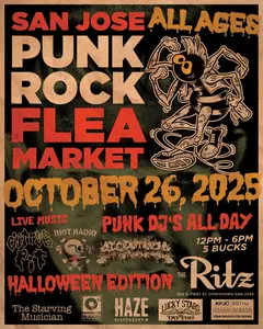 San Jose CA Nightclub Live Music Event Venue Poster