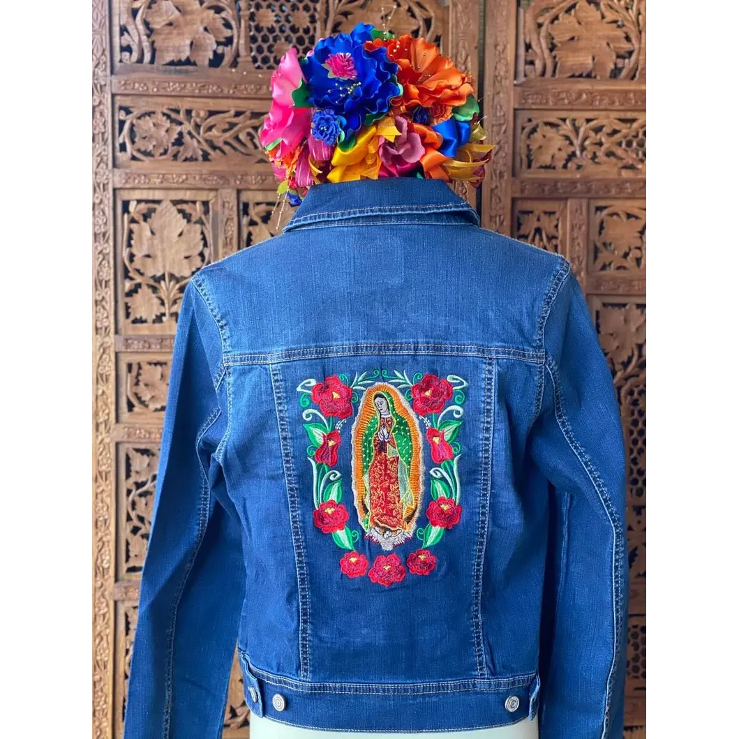 Virgen de Guadalupe Denim Jacket