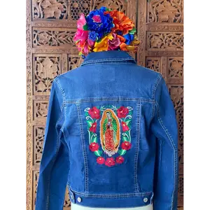 Virgen de Guadalupe Denim Jacket