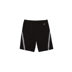 Lacoste Printed Bands Brushed Fleece Shorts - Men's