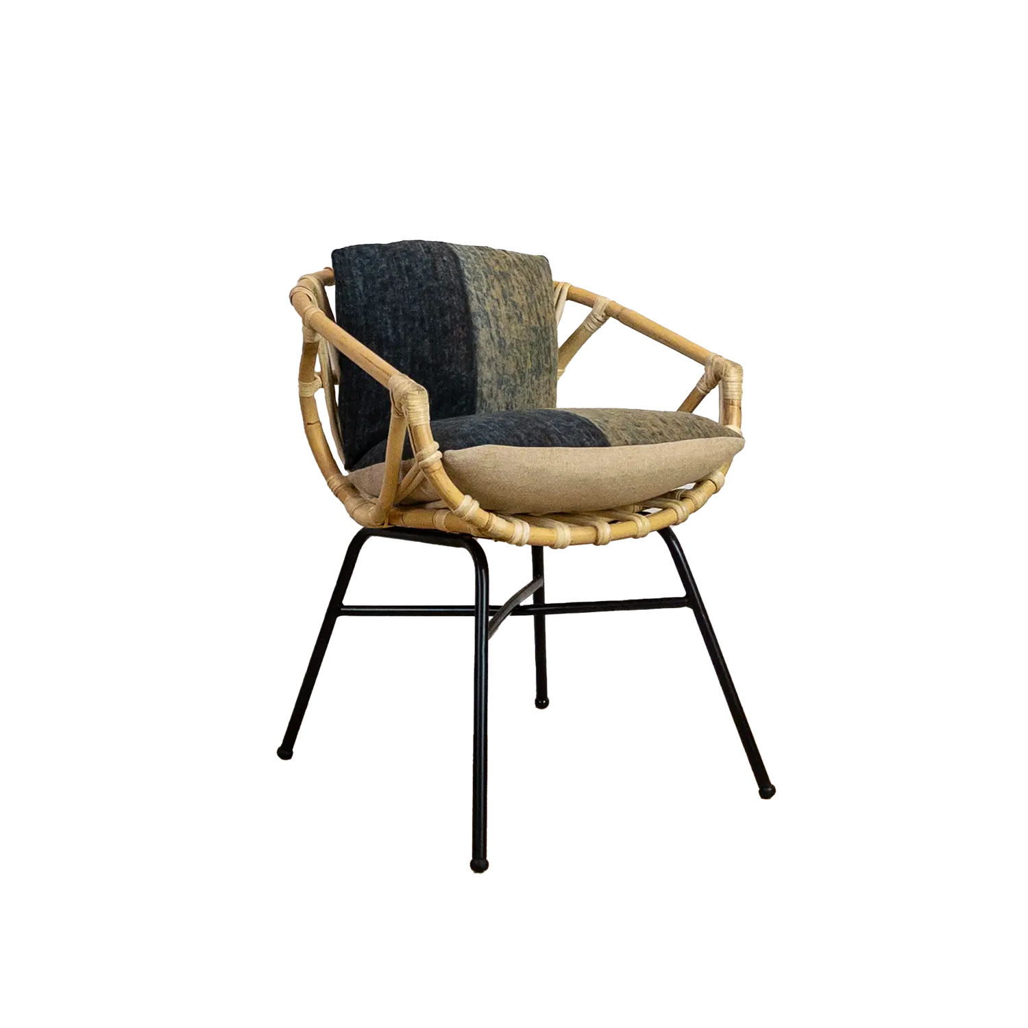 Shibori Rattan Bucket Chair Shibori Rattan Bucket Chair