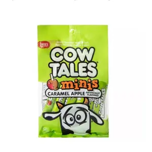 Cow Tales Minis Caramel Apple Flavor Chewy- 1 Bag 4 oz