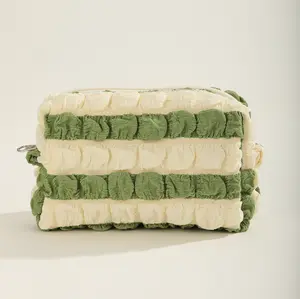 Frilly Styled Makeup Bag Accessory Pouch
