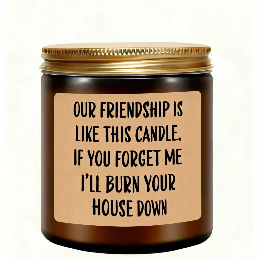 Gifts for Friend Women - Best Friend, Friendship Gifts Fragrance Candle, Floral Candle for Women, Mothers Day, Graduation, Birthday Gifts for Friends Female, Mom, BFF, Bestie Gifts, Going Away Gifts for Friends, Scented Candles