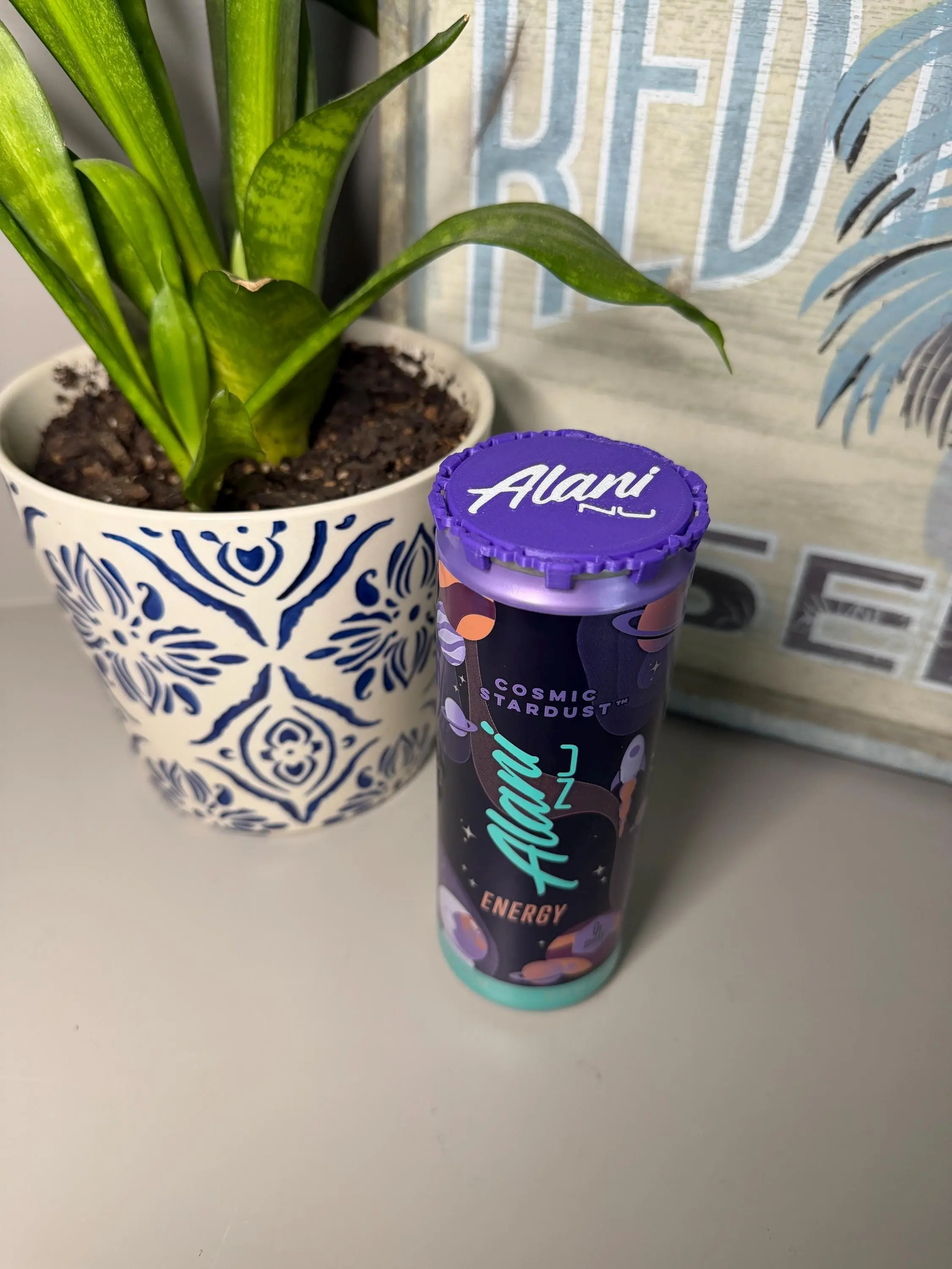 Energy Drink Can Lid | Reusable Soda Can Cover | 3D-Printed Drink Top