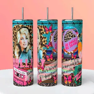 20 oz. Skinny Tumbler- Dolly