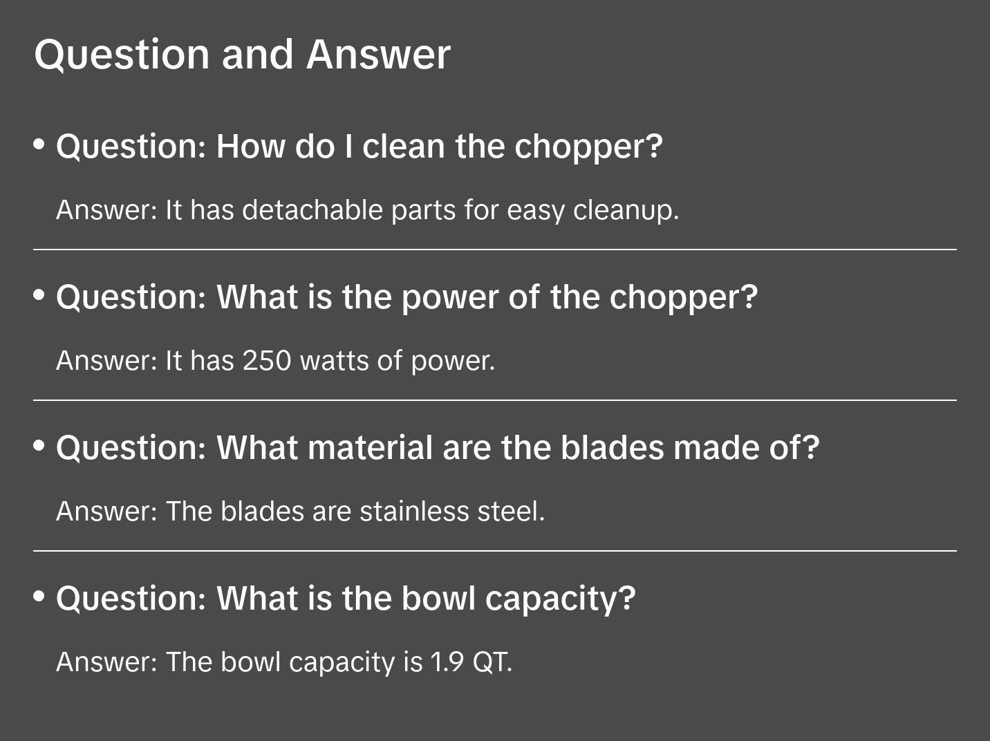 Holstein Housewares 1.9 QT Electric Food Chopper with 250W Power Stainless Steel Blades & One-Touch Speed Control for Easy Meal Prep Holstein Housewares 1.9 QT Electric Food Chopper with 250W Power Stainless Steel Blades & One-Touch Speed Control for Easy Meal Prep
