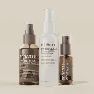 Super Clean Face Mist, an under-eye gel and mattifying anti-shine spray for men and women