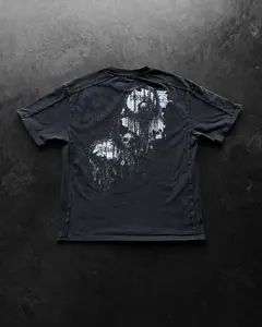 TOMBSTONE TEE - ATHLETIC MENSWEAR OVERSIZED VINTAGE PATCHWORK STREETWEAR COTTON TOP PRINT TSHIRT CREWNECK SHORTSLEEVE